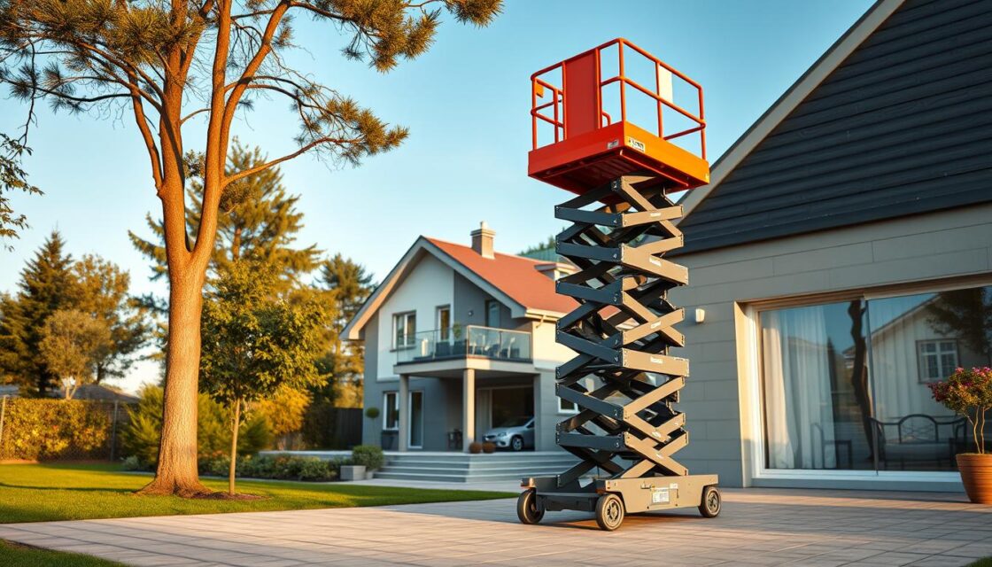 Darf man eine Hebebühne auf ein Grundstück bauen?