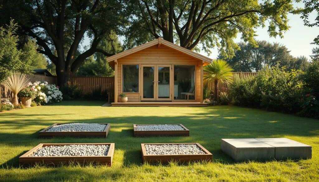 Fundamentalternativen für Gartenhäuser