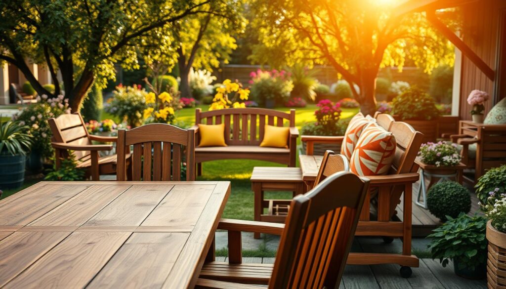 Gartenmöbel Holz Überblick