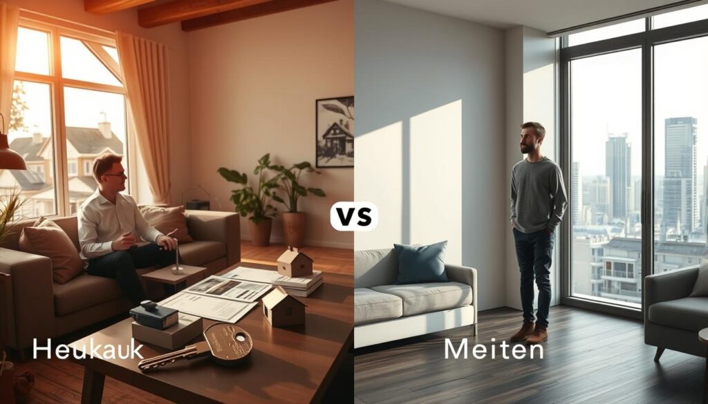 Hauskauf vs. Mieten