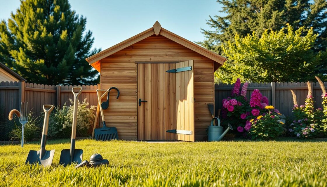 Holz-Geräteschuppen selber bauen – mit welchen Kosten?