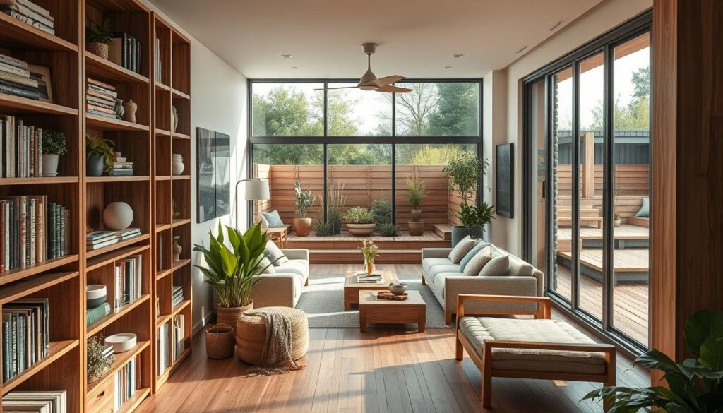 Holz Innenräume und Holz Außenräume