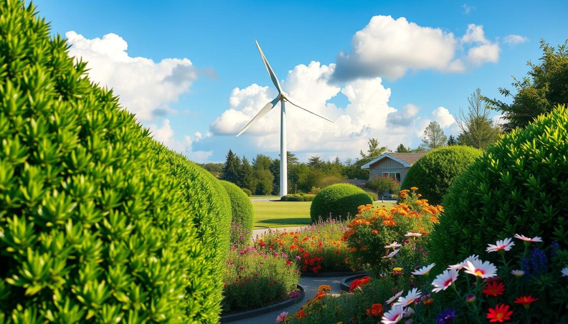 Ist ein privates Windrad im Garten legal?