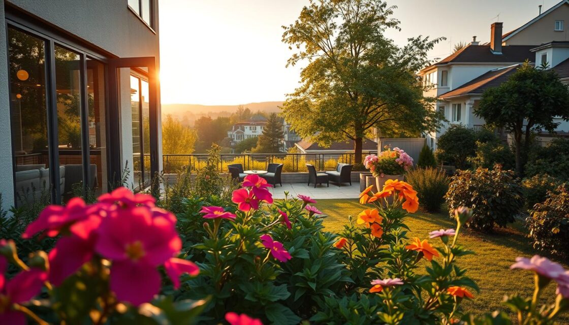Ist eine Wohnung mit Garten mehr wert und warum?