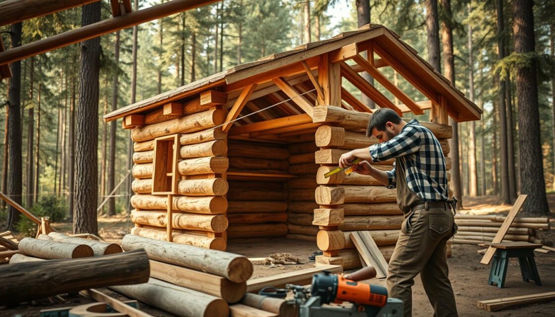 Kann man ein Blockhaus selbst bauen?