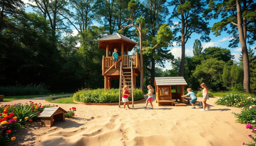 Naturspielbereich für Kinder