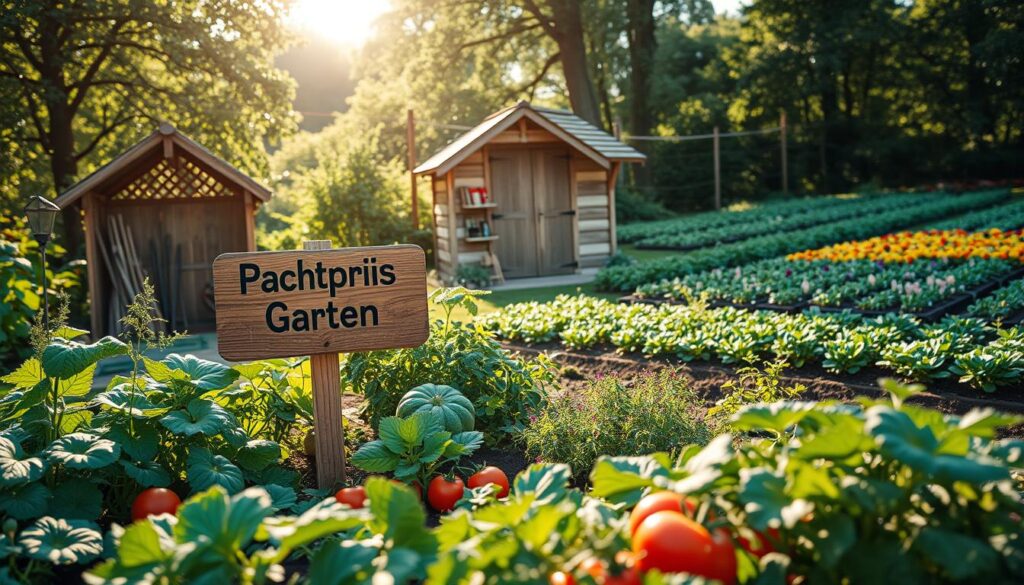 Pachtpreis Garten