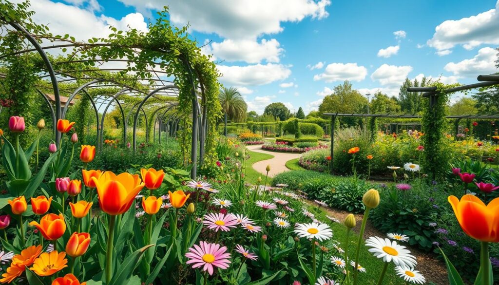 Pflanzenentwicklung im Botanischen Garten 2023