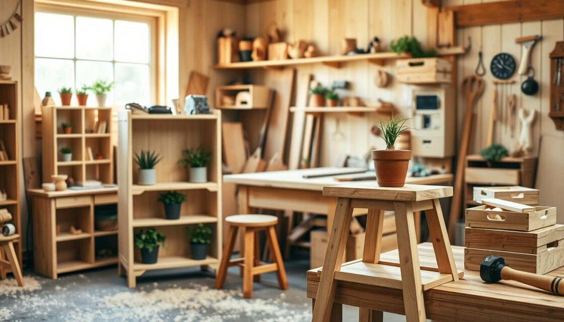 Was kann man schnell und einfach aus Holz bauen?