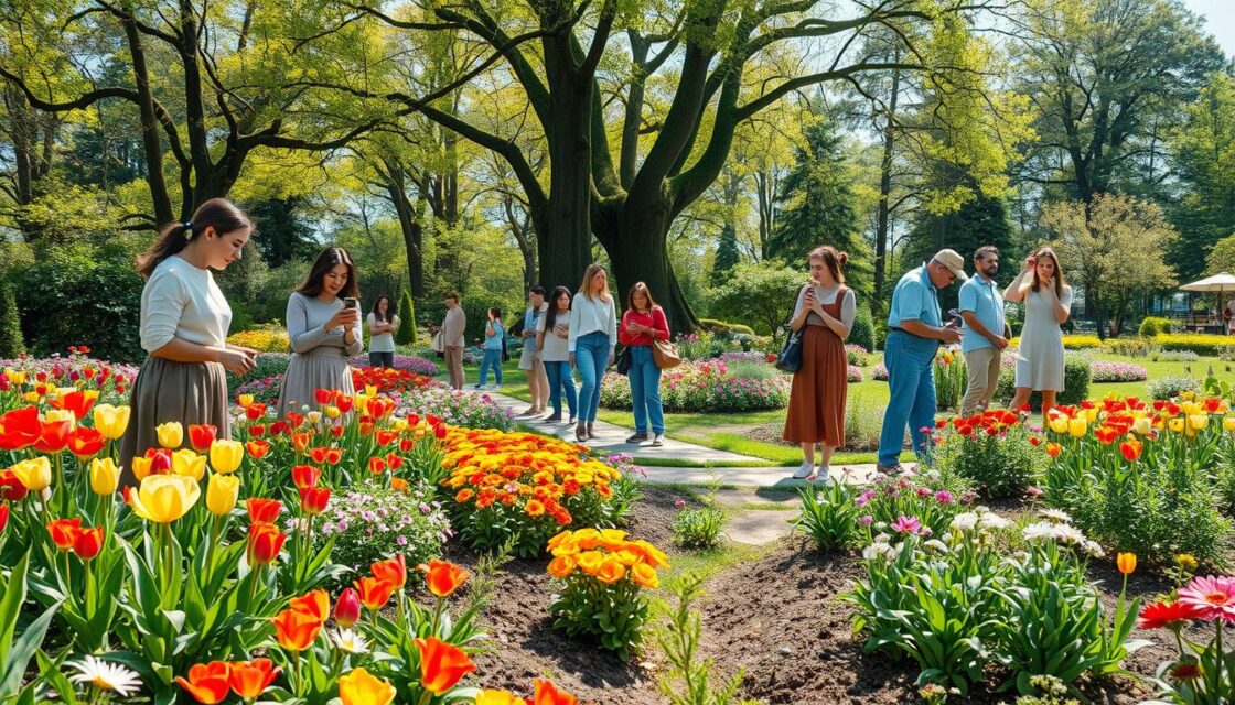 Was macht man im botanischen Garten und wie lange braucht man dort?