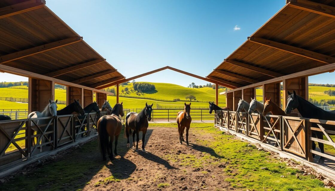 Wo darf man einen Offenstall bauen?